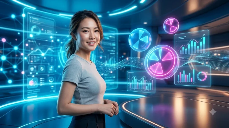 Ảnh minh họa lời kêu gọi trải nghiệm nổ hũ với khung cảnh tương lai phát sáng và ánh đèn hào nhoáng.