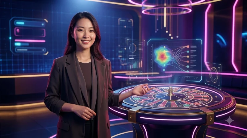 Cận cảnh bố cục bàn spinning wheel game 88CLB với vòng quay và khu vực đặt cược
