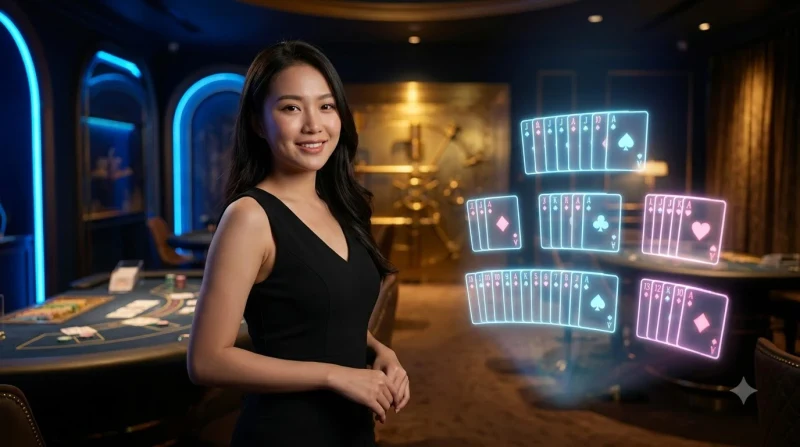 Hình ảnh minh họa chiến thắng mậu binh với ánh sáng neon và hiệu ứngquang học ấn tượng.