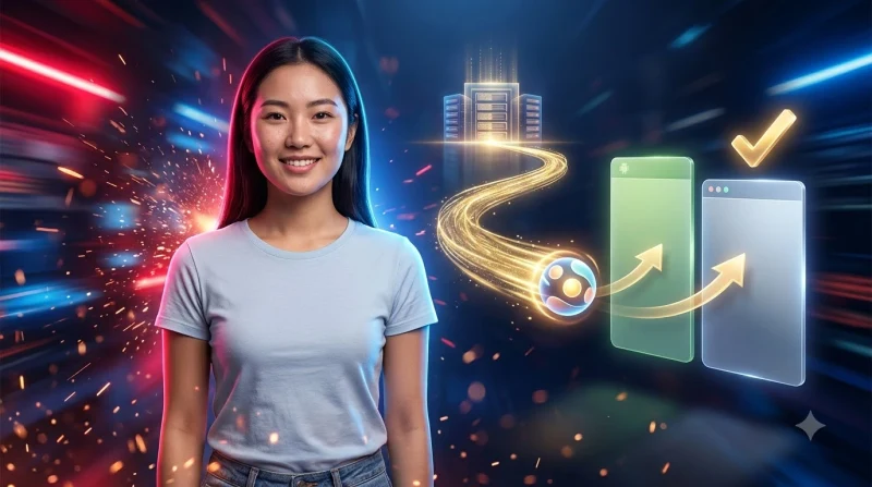 Hình minh họa quá trình cài đặt ứng dụng trên hai nền tảng Android và iOS