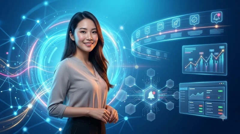 Minh họa cách theo dõi tin tức sản phẩm 88CLB hiệu quả với lịch kiểm tra hàng tuần và biểu tượng thông báo
