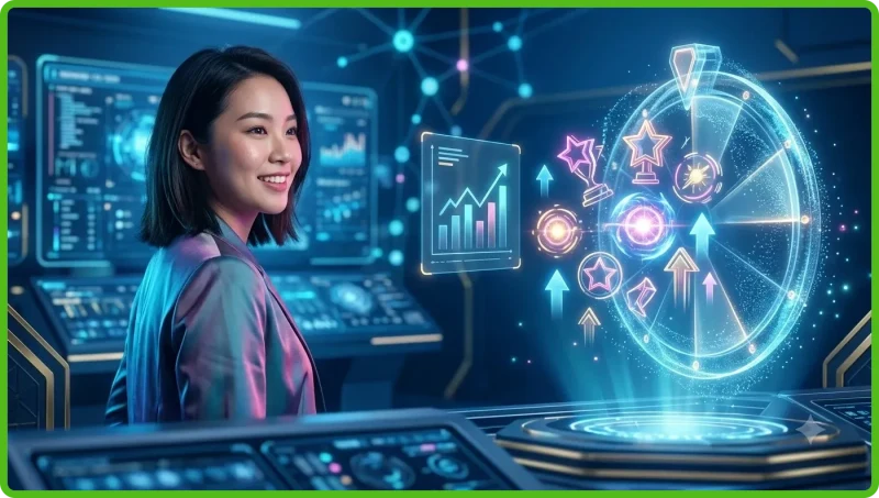 Minh họa giao diện vòng quay và biểu tượng trong Biểu tượng thưởng slot 88CLB.