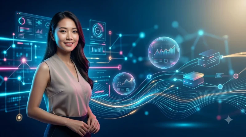 Minh họa khái niệm tin tức sản phẩm 88CLB với trung tâm thông tin số và các biểu tượng cập nhật