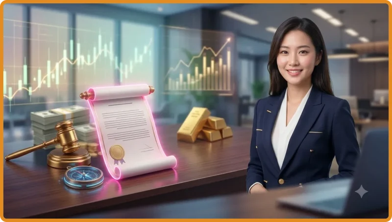 Người dùng đang đọc kỹ điều khoản miễn trừ trách nhiệm 88CLB trên màn hình kỹ thuật số với biểu tượng khiên bảo vệ