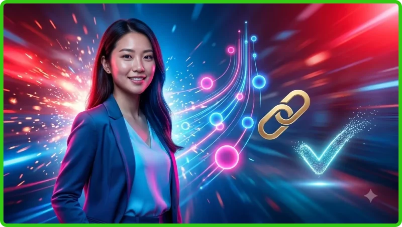 Người dùng tương tác với bảng điều khiển quyền riêng tư ảo có biểu tượng khiên bảo mật và luồng dữ liệu